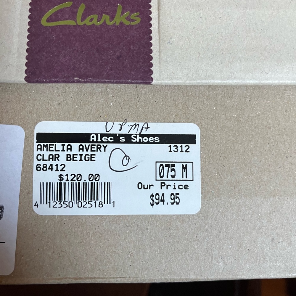 Clark’s Amelia, Avery, shoes, beige